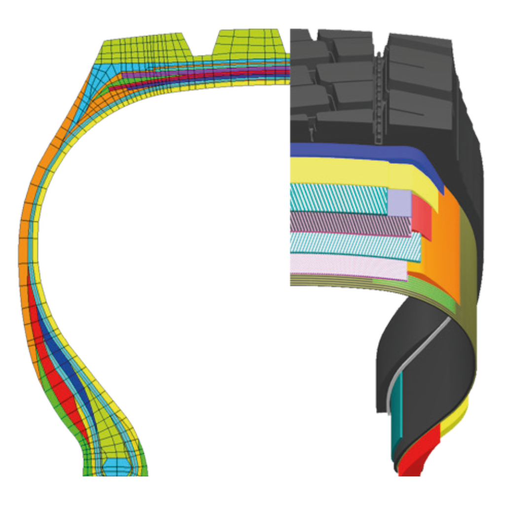 Reinforced casing brings 2.6 times’ greater endurance than European regulatory standards, increasing its retread potential